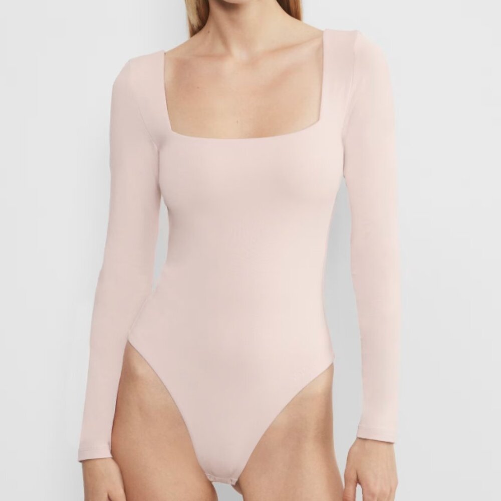 BABATON Contour squareneck longsleeve bodysuit